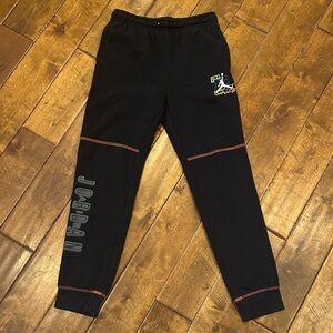 Jordan Black Sweatpants Size L (12/13)